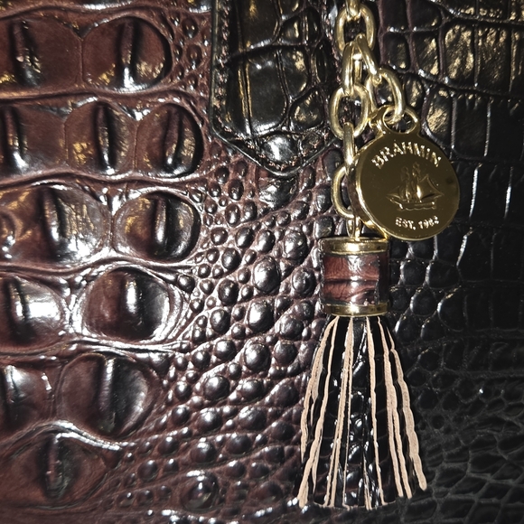 Brahmin Brown Asher Mini Satchel - Picture 5 of 10